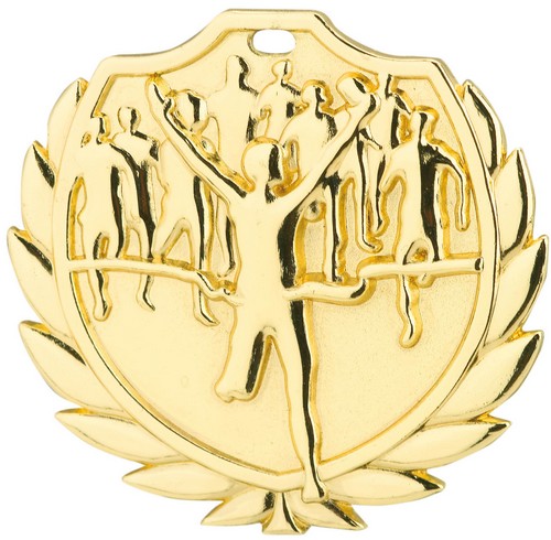 Hardlopen Medaille D 77 Goud-Zilver-Brons compleet LAATSTE Serie OP=OP!!